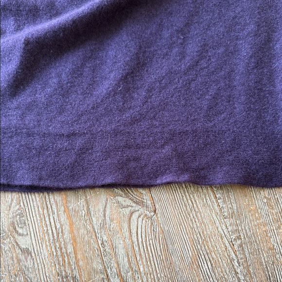 Sundance Cashmere Purple Sweater L - Picture 6 of 12